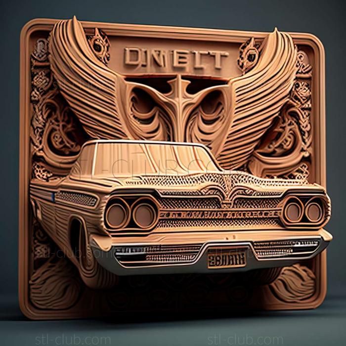 3D модель Dodge Coronet (STL)